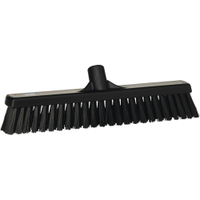Vikan Besen,  410 mm,  weich/hart 31749,  Farbe: schwarz