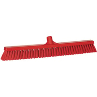 Vikan Besen,  610 mm,  weich/hart 31944,  Farbe: rot