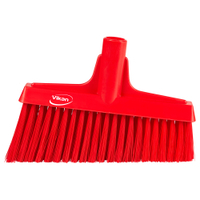 Vikan Besen mit Winkelschnitt,  260 mm 31054,  Farbe: rot