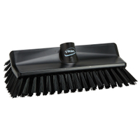 Vikan Bodenschrubber,  265 mm,  medium 70479,  Farbe: schwarz