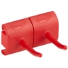Vikan Doppelhakenmodul 10144,  Farbe: Rot