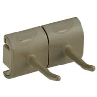 Vikan Doppelhakenmodul 101466,  Farbe: Braun
