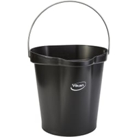 Vikan Eimer,  12 Liter 56869,  Farbe: schwarz