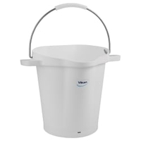 Vikan Eimer,  20 Liter 56925,  Farbe: weiß