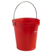 Vikan Eimer,  6 Liter 56884,  Farbe: rot