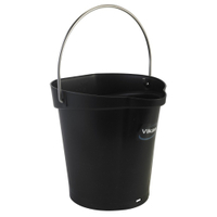 Vikan Eimer,  6 Liter 56889,  Farbe: schwarz