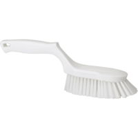Vikan ergonomische Handbürste,  hart 41695,  Farbe: weiß