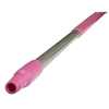 Vikan Ergonomischer Aluminiumstiel,  1310 mm 29351,  Farbe: pink