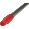 Vikan Ergonomischer Edelstahlstiel,  1510 mm 29394,  Farbe: rot