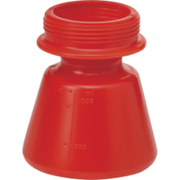 Vikan Ersatzbehälter,  1.4 Liter 93104,  Farbe: rot
