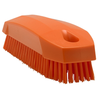 Vikan Handbürste,  schmal,  hart 64407,  Farbe: orange
