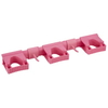 Vikan Hygienisches Hi-Flex-Wandhalterungssystem 10111,  Farbe: Pink