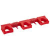 Vikan Hygienisches Hi-Flex-Wandhalterungssystem 10114,  Farbe: Rot