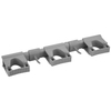 Vikan Hygienisches Hi-Flex-Wandhalterungssystem 101188,  Farbe: Grau