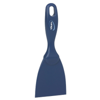 Vikan Metalldetektierbarer Spachtel,  75 mm 406099,  Farbe: metall blau