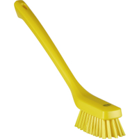 Vikan schmale Reinigungsbürste,  hart 41856,  Farbe: gelb