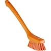 Vikan schmale Reinigungsbürste,  hart 41857,  Farbe: orange