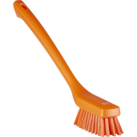 Vikan schmale Reinigungsbürste,  hart 41857,  Farbe: orange