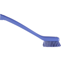 Vikan schmale Reinigungsbürste,  hart 41858,  Farbe: lila