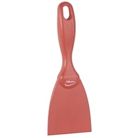 Vikan Spachtel,  metalldetektierbar,  75 mm 40624,  Farbe: rot