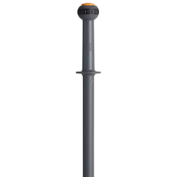 Vikan Teleskopstiel,  Aluminium 296218,  Länge: 123, 5 - 177 cm
