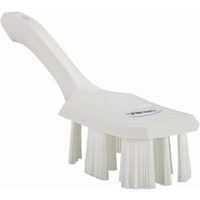 Vikan ULTRA SAFE TECHNOLOGY Handbürste mit kurzem Griff 41795,  Farbe: weiß