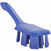 Vikan ULTRA SAFE TECHNOLOGY Handbürste mit kurzem Griff 41798,  Farbe: lila