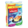 Vileda Colors 4er Topfreiniger 149444,  1 Packung = 4 Stück