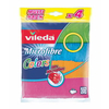 Vileda Colors Microfaser Allzwecktuch 150542 ,  1 Packung = 4 Tücher