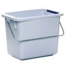 Vileda Eimer,  6 Liter 120943,  Farbe: grau,  mit 8 Farbclips