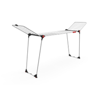 Vileda Infinity Flex Wäschetrockner 168895,  Maße aufgeklappt (L x T x H): 304 x 56 x 128 cm