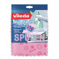 Vileda Microfaser Spülschwamm 132502,  1 Stück,  farbig sortiert