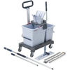 Vileda Prof UltraSpeed Pro Ready-to-Go Doppelfahreimer,  Set 147226,  mit UltraSpeed MicroLite Mop