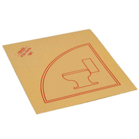 Vileda Professional Lochtuch PVA Perfo,  35 x 40 cm 102480,  mit Piktogramm "WC"