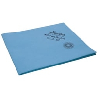 Vileda Professional MicronQuick Microfasertuch,  5-teilig,  40x38cm 152109,  1 Packung = 5 Tücher,  blau