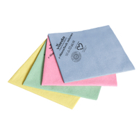 Vileda Professional r-NanoTech micron Mikrofasertuch,  38 x 40 cm 171671,  1 Packung = 5 Stück,  blau
