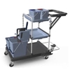 Vileda Professional Reinigungswagen Origo 300 FX A 132710,  Maße (L x B x H): 126 x 58 x 100 cm