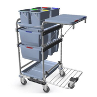 Vileda Professional Reinigungswagen Origo 500 HX 120764/0008092,  Maße: 88 x 58 x 100 cm