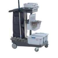 Vileda Professional Reinigungswagen VoleoPro,  Komplettset 38800+38802,  inkl. Starterkit Mopbox