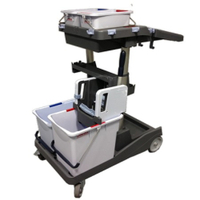 Vileda Professional Reinigungswagen VoleoPro,  Komplettset 38800+38803,  inkl. Starterkit Presse