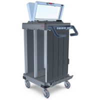 Vileda Professional Wäschewagen Origo 2 C mit Deckel