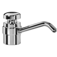 Wagner EWAR Tischseifenspender WP 193 für Flüssigseife 923 151,  verchromte Optik,  Fassungsvermögen: 500 ml