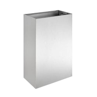 Wagner EWAR WH 15 Abfallbehälter 727347,  Matt geschliffen,  15 Liter