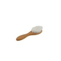 Waldkraft Babyhaarbürste aus Buchenholz,  geölt,  14, 5 x 4 cm 10042 01 51 600,  Holzbürste mit Bio-Nylon Borsten