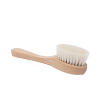 Waldkraft Gesichtsbürste aus Buchenholz,  geölt,  16 cm 10041 01 35 600,  Holzbürste mit Ziegenhaar Borsten