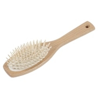 Waldkraft Haarbürste aus Buchenholz,  gewachst 10049 01 20 600,  Maße (L x B): 24 x 6, 5 cm