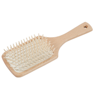 Waldkraft Haarbürste aus Buchenholz,  gewachst 10050 01 20 600,  Maße (L x B): 25 x 8, 5 cm