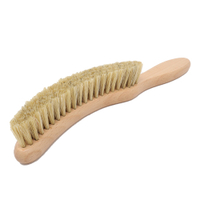 Waldkraft Hutbürste aus Buchenholz,  lackiert,  23, 5 cm 10079 01 21 600,  Holzbürste mit hellen Naturborsten