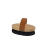 Waldkraft Klosterbürste aus Buchenholz,  geölt,  14 x 7, 5 cm 10043 01 70 600,  Holzbürste mit schwarzen Rosshaar Borsten