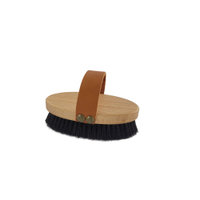 Waldkraft Klosterbürste aus Buchenholz,  geölt,  14 x 7, 5 cm 10043 01 70 600,  Holzbürste mit schwarzen Rosshaar Borsten